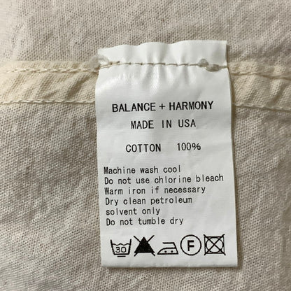 【中古品】【メンズ】 BALANCE+HARMONY カバーオールジャケット アウター ブランド 古着 145-250323-gm-10-fuz サイズ：M カラー：ホワイト 万代Net店