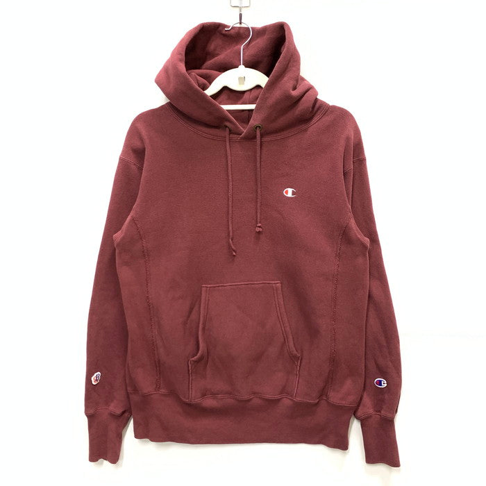 【中古品】【メンズ】 Champion チャンピオン BEAMS BOY DISNEY REVERSE WEAVE PARKA リバースウィーブパーカー ブランド 古着 148-250329-gm-11-fuz サイズ：S カラー：ボルドー 万代Net店