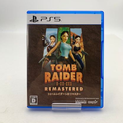【中古美品】 PlayStation5 PS5 プレーステーション5 プレステ5 ソフト TOMB RAIDER トゥームレイダー l ll lll リマスター [CERO区分_D / 17歳以上対象] 026-260601-mh-38-fuz 万代Net店