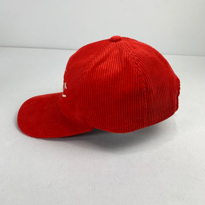 【中古品】【メンズ】 SAINT MICHAEL SM-YS1-0000-079 CAP SECRET キャップ 帽子 185-250223-gm-19-fuz サイズ：FREE カラー：レッド 万代Net店