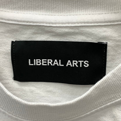 【中古美品】【メンズ】 LIBERAL ARTS 長袖Tシャツ カットソー トップス ブランド 古着 142-250302-gm-11-fuz サイズ：M カラー：ホワイト 万代Net店