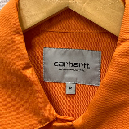 【中古品】【メンズ】 Carhartt カーハート 半袖ワークシャツ トップス ブランド 古着 145-250222-gm-13-fuz サイズ：M カラー：オレンジ 万代Net店