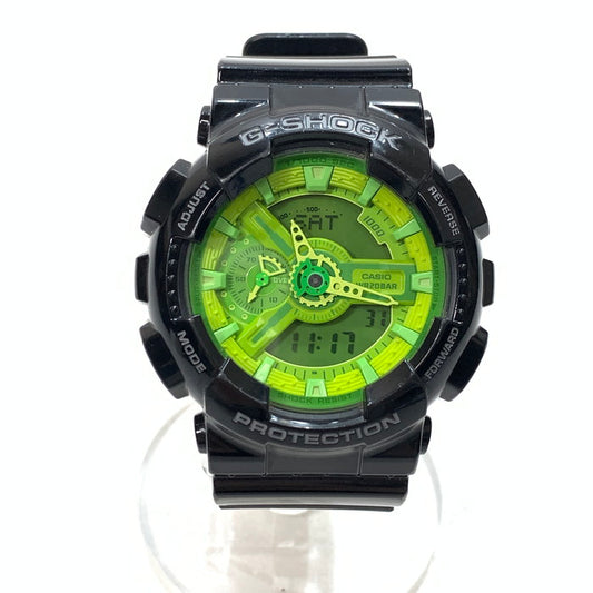 【中古品】【メンズ】 G-SHOCK ジーショック GA-110B クォーツ腕時計 196-250223-gm-22-fuz カラー：ブラック 万代Net店