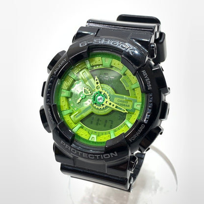 【中古品】【メンズ】 G-SHOCK ジーショック GA-110B クォーツ腕時計 196-250223-gm-22-fuz カラー：ブラック 万代Net店