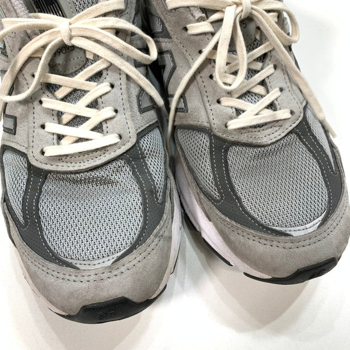 【中古品】【メンズ】 NEW BALANCE ニューバランス M990GL5 990V5 "GRAY" スニーカー 162-250301-gm-12-fuz サイズ：28.5cm カラー：グレー 万代Net店