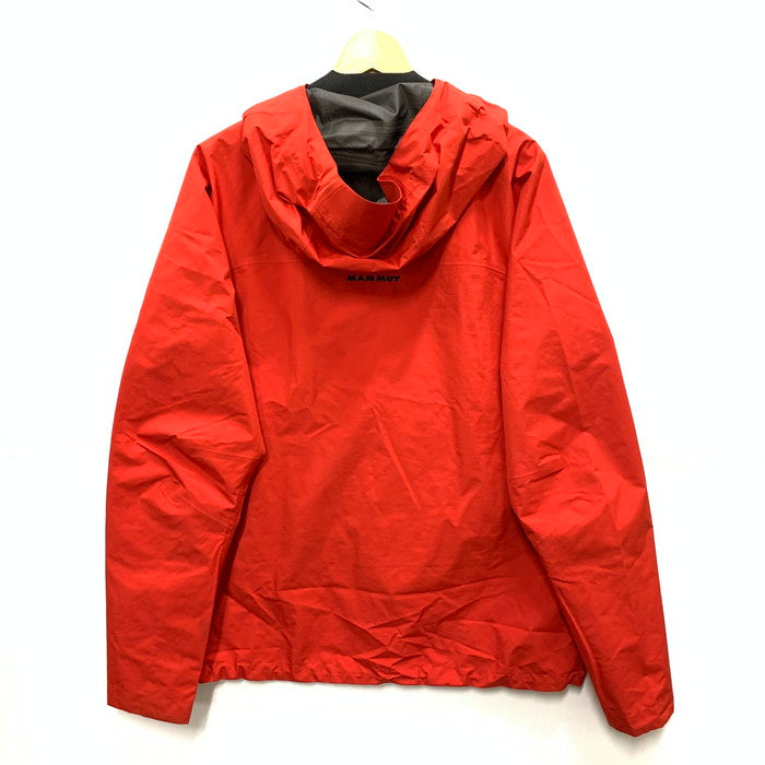 【中古品】【メンズ】 Mammut マムート 1010-26551 CLIMATE RAIN-SUIT AF ナイロンジャケット ブランド 古着  144-250223-gm-31-fuz サイズ：2XL カラー：レッド 万代Net店