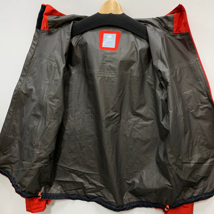 【中古品】【メンズ】 Mammut マムート 1010-26551 CLIMATE RAIN-SUIT AF ナイロンジャケット ブランド 古着  144-250223-gm-31-fuz サイズ：2XL カラー：レッド 万代Net店