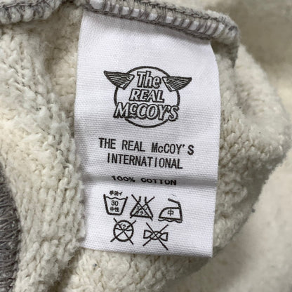 【中古品】【メンズ】 The REAL McCOY'S ザリアルマッコイズ SWEAT FULLZIP JACKET スウェットジャケット アウター ブランド 古着 145-250223-gm-04-fuz サイズ：L カラー：グレー 万代Net店