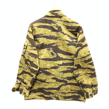 【中古品】【メンズ】 The REAL McCOY'S ザリアルマッコイズ TIGER CAMO COVERALLS カバーオール ジャケット アウター ブランド 古着 145-250222-gm-40-fuz サイズ：SM カラー：カーキ 万代Net店