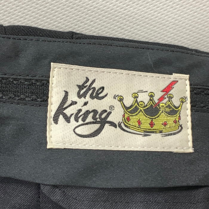 【中古品】【メンズ】 THE KING ロカビリースラックス ボトムス ブランド 古着 156-250223-gm-09-fuz サイズ：LL カラー：ブラック 万代Net店