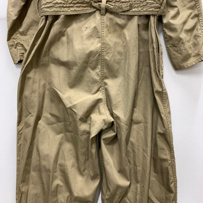 【中古品】【メンズ】 U.S.NAVY TALON AIR FORCE SUMMER FLYING SUIT フライングスーツ 古着 ヴィンテージ つなぎ 145-250222-gm-36-fuz サイズ：38 カラー：ベージュ 万代Net店