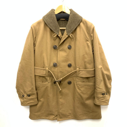 【中古品】【メンズ】 THE REAL MCCOY’S 6510082 COAT MACKINAW OD コート ジャケット アウター ブランド 古着 145-250222-gm-31-fuz サイズ：38 カラー：ベージュ 万代Net店