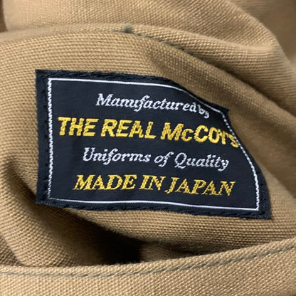 【中古品】【メンズ】 THE REAL MCCOY’S 6510082 COAT MACKINAW OD コート ジャケット アウター ブランド 古着 145-250222-gm-31-fuz サイズ：38 カラー：ベージュ 万代Net店