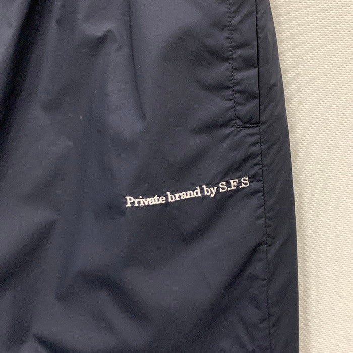 【中古品】【メンズ】 PRIVATE BRAND BY S.F.S NYLON PANTS ナイロンパンツ ボトムス ブランド 古着 151-250222-gm-34-fuz サイズ：F カラー：ネイビー 万代Net店