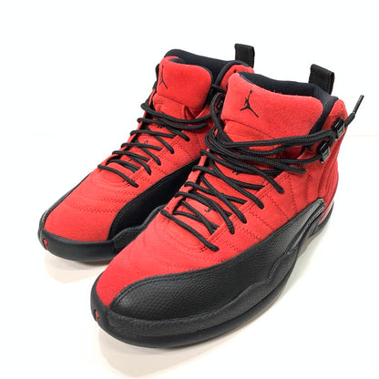 【中古品】【メンズ】 NIKE ナイキ CT8013-602 AIR JORDAN 12 REVERSE FLU GAME エアジョーダン 12 スニーカー 160-250223-gm-26-fuz サイズ：27cm カラー：レッド 万代Net店