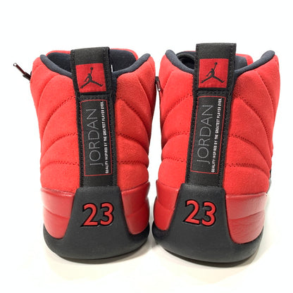 【中古品】【メンズ】 NIKE ナイキ CT8013-602 AIR JORDAN 12 REVERSE FLU GAME エアジョーダン 12 スニーカー 160-250223-gm-26-fuz サイズ：27cm カラー：レッド 万代Net店