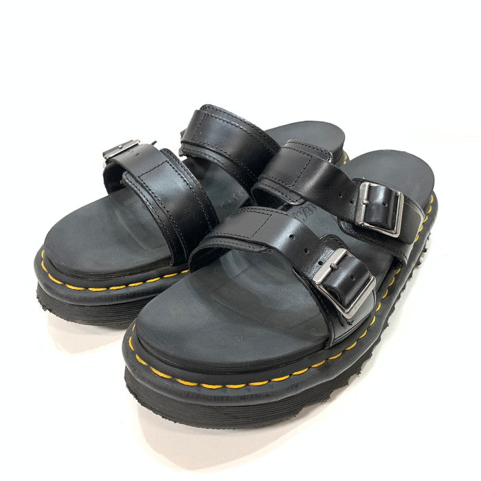 【中古品】【メンズ】 Dr.Martens ドクターマーチン サンダル シューズ 靴 164-250224-gm-22-fuz サイズ：UK8(27cm) カラー：ブラック 万代Net店