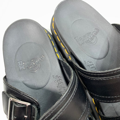 【中古品】【メンズ】 Dr.Martens ドクターマーチン サンダル シューズ 靴 164-250224-gm-22-fuz サイズ：UK8(27cm) カラー：ブラック 万代Net店