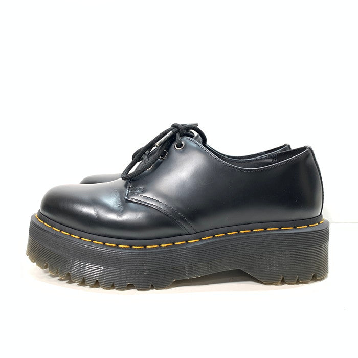 【中古品】【メンズ】 Dr.Martens ドクターマーチン 1461QUAD 厚底 3ホールドレスシューズ ブーツ 靴 164-250224-gm-21-fuz サイズ：UK8(27cm) カラー：ブラック 万代Net店