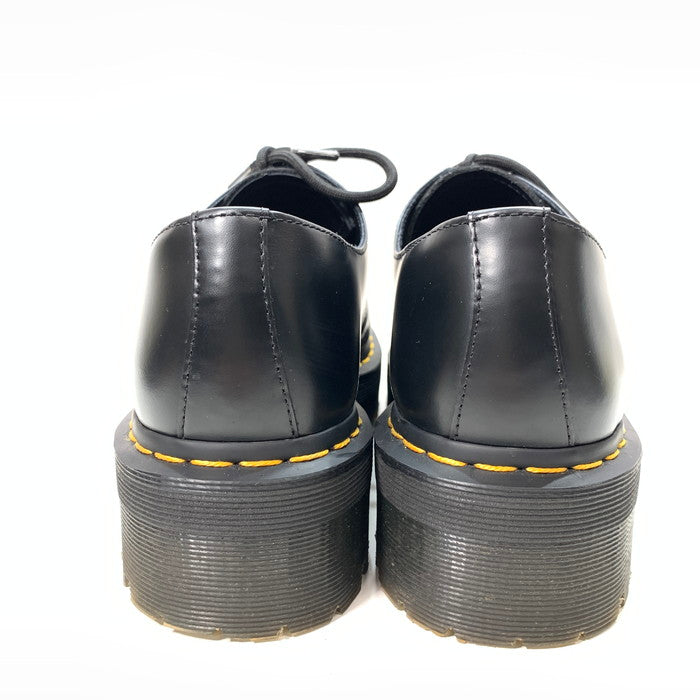 【中古品】【メンズ】 Dr.Martens ドクターマーチン 1461QUAD 厚底 3ホールドレスシューズ ブーツ 靴 164-250224-gm-21-fuz サイズ：UK8(27cm) カラー：ブラック 万代Net店