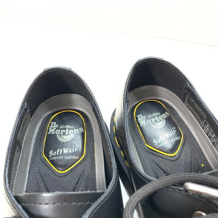 【中古品】【メンズ】 Dr.Martens ドクターマーチン 1461QUAD 厚底 3ホールドレスシューズ ブーツ 靴 164-250224-gm-21-fuz サイズ：UK8(27cm) カラー：ブラック 万代Net店