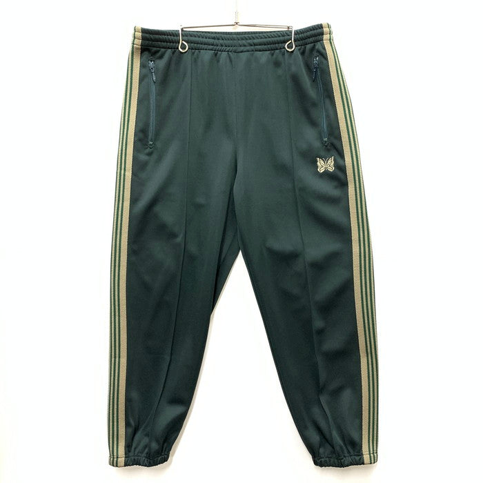 【中古品】【メンズ】 Needles ニードルス 21AW J0226 ZIPPED TRACK PANT ジップド トラックパンツ ボトムス ブランド 古着 151-250223-gm-32-fuz サイズ：M カラー：グリーン 万代Net店