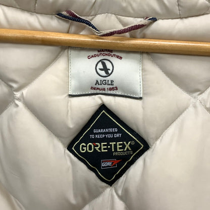 【中古品】【レディース】 AIGLE エーグル 8604-67400 TELLYDOWN GORE-TEX ダウンジャケット アウター ブランド 古着 169-250224-gm-25-fuz サイズ：M カラー：ネイビー 万代Net店