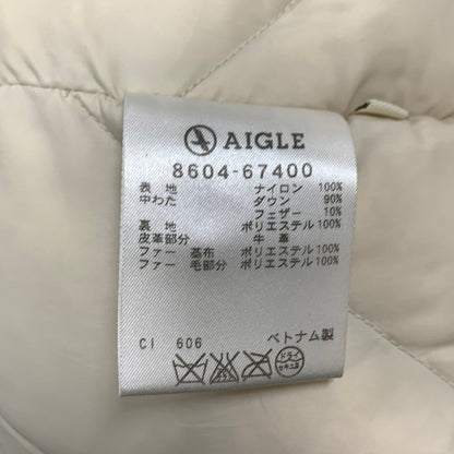 【中古品】【レディース】 AIGLE エーグル 8604-67400 TELLYDOWN GORE-TEX ダウンジャケット アウター ブランド 古着 169-250224-gm-25-fuz サイズ：M カラー：ネイビー 万代Net店