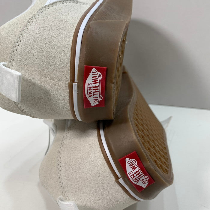 【中古品】【メンズ】 VANS バンズ KNU SKOOL ニュースクール スニーカー 162-250224-gm-40-fuz サイズ：28cm カラー：ホワイト 万代Net店