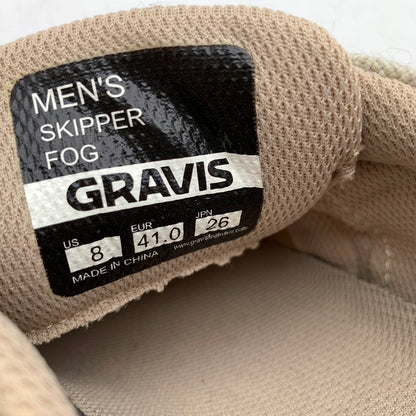 【中古品】【メンズ】 GRAVIS グラビス デッキシューズ ベージュ SIZE:26cm SKIPPER スキッパー スニーカー 靴 ※汚れあり 163-260811-io-62-fuzh カラー：Beige 万代Net店