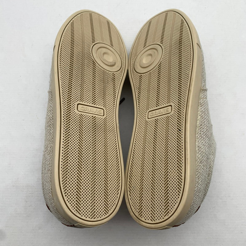 【中古品】【メンズ】 GRAVIS グラビス デッキシューズ ベージュ SIZE:26cm SKIPPER スキッパー スニーカー 靴 ※汚れあり 163-260811-io-62-fuzh カラー：Beige 万代Net店