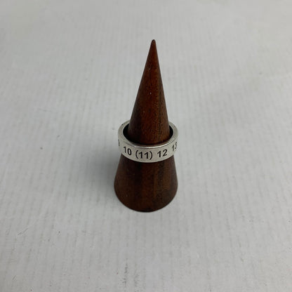 【中古品】【メンズ】  MAISON　MARGIELA SM1UQ0047 ナンバーリング アクセサリー メゾン マルジェラ 192-250224-st-07-fuz サイズ：17号 カラー：シルバー925 万代Net店