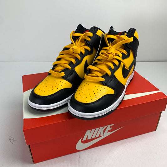 【中古美品】【メンズ】  NIKE DD1399-700 DUNK HI RETRO "UNIVERSITY GOLD AND BLACK" スニーカー 靴 ナイキ 160-250225-st-16-fuz サイズ：26.5cm カラー：イエロー・ブラック 万代Net店