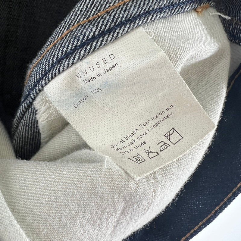 【中古品】【メンズ】 UNUSED アンユーズド デニムパンツ DENIMPANTS ジーンズ 151-260705-nm-10-fuzh サイズ：2 万代Net店