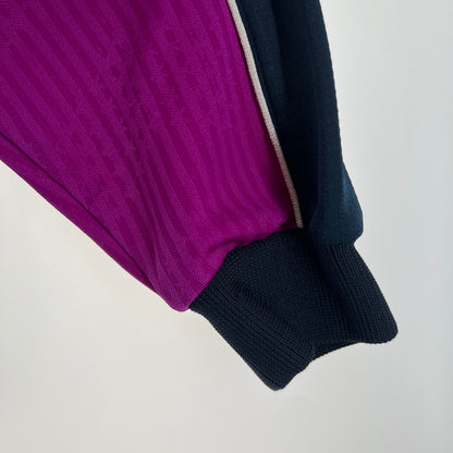 【中古品】【メンズ】 NIKE ナイキ トラックジャケット ジャージ NAVY PURPLE SIZE:XXL ※穴開き・ほつれあり 148-260919-io-32-fuzh カラー：ネイビーパープル 万代Net店