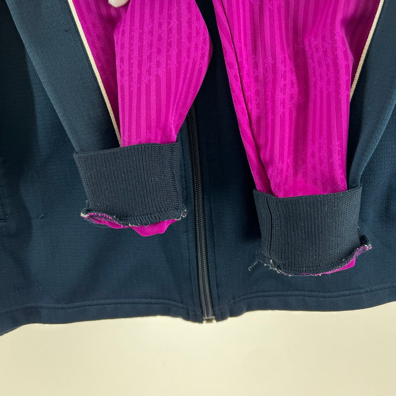 【中古品】【メンズ】 NIKE ナイキ トラックジャケット ジャージ NAVY PURPLE SIZE:XXL ※穴開き・ほつれあり 148-260919-io-32-fuzh カラー：ネイビーパープル 万代Net店