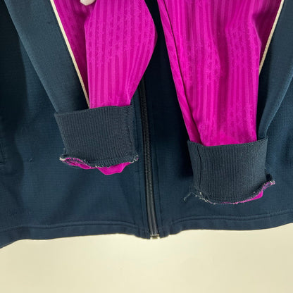 【中古品】【メンズ】 NIKE ナイキ トラックジャケット ジャージ NAVY PURPLE SIZE:XXL ※穴開き・ほつれあり 148-260919-io-32-fuzh カラー：ネイビーパープル 万代Net店