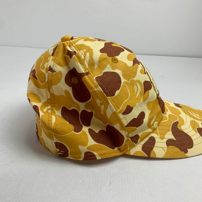 【中古品】【メンズ】  A BATHING APE キャップ 帽子  アベイシングエイプ 185-250225-st-10-fuz サイズ：M カラー：イエロー 万代Net店