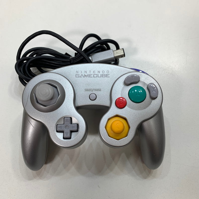 【中古美品】 Nintendo GAME CUBE ニンテンドー ゲーム キューブ 本体 シルバー 箱無し 023-251128-mh-05-fuz 万代Net店