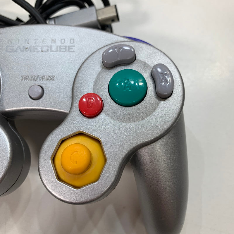 【中古美品】 Nintendo GAME CUBE ニンテンドー ゲーム キューブ 本体 シルバー 箱無し 023-251128-mh-05-fuz 万代Net店