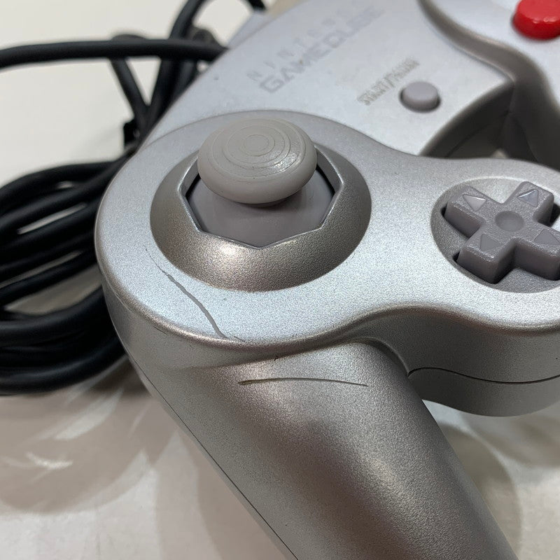 【中古美品】 Nintendo GAME CUBE ニンテンドー ゲーム キューブ 本体 シルバー 箱無し 023-251128-mh-05-fuz 万代Net店