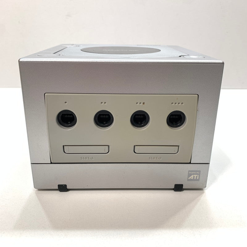 【中古美品】 Nintendo GAME CUBE ニンテンドー ゲーム キューブ 本体 シルバー 箱無し 023-251128-mh-05-fuz 万代Net店