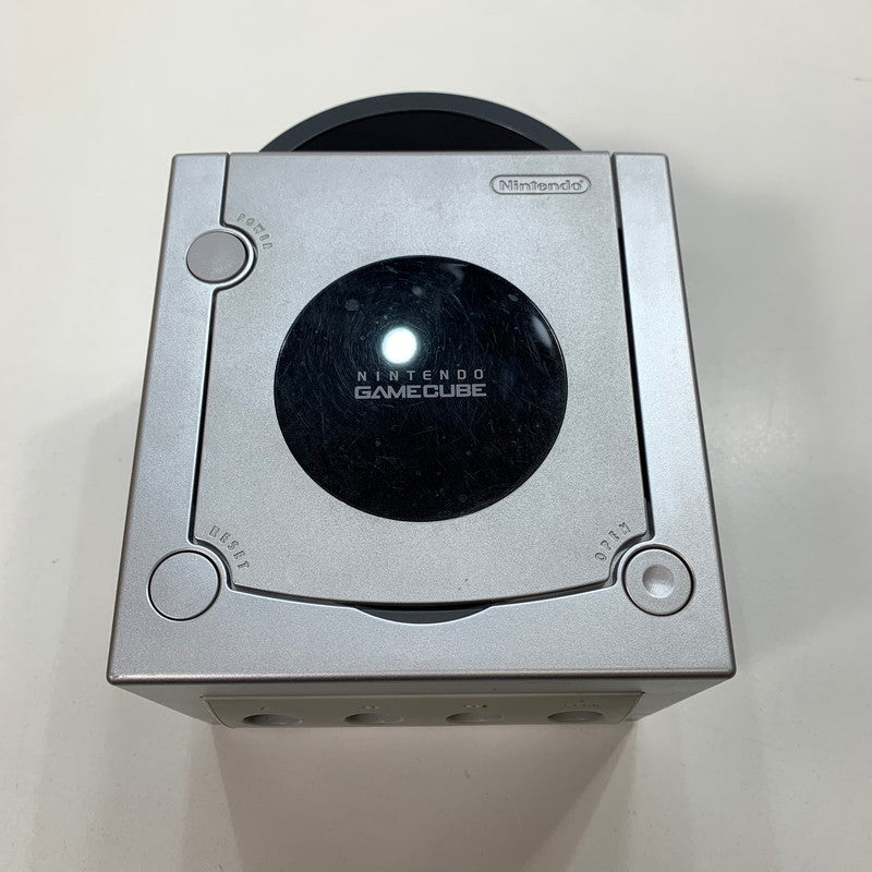 【中古美品】 Nintendo GAME CUBE ニンテンドー ゲーム キューブ 本体 シルバー 箱無し 023-251128-mh-05-fuz 万代Net店
