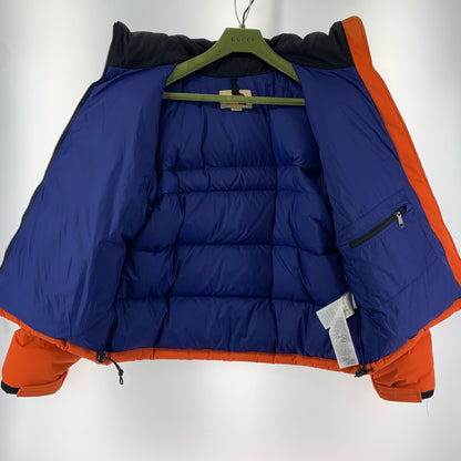 【中古品】【メンズ】  THE NORTH FACE GUCCI 663757 22SS DOWN JACKET ザ・ノース・フェイス グッチ 141-250227-st-14-fuz サイズ：M カラー：オレンジ 万代Net店