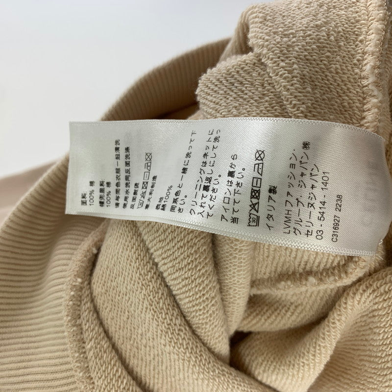 【中古品】【メンズ】  CELINE 2Y321670Q 21SS ロゴプルオーバーパーカー セリーヌ 141-250227-st-11-fuz サイズ：M カラー：ベージュ 万代Net店