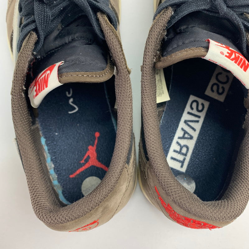 【中古品】【メンズ】  NIKE CQ4277-001 AIR JORDAN 1 LOW OG SP-T TRAVIS SCOTT スニーカー 靴 ナイキ 160-250227-st-21-fuz サイズ：26.0cm カラー：ブラウン 万代Net店