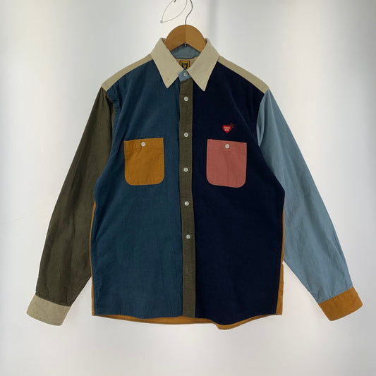 【中古品】【メンズ】  HUMAN MADE CRAZY CORDUROY SHIRT ヒューマン メイド 142-250227-st-08-fuz サイズ：M カラー：マルチカラー 万代Net店