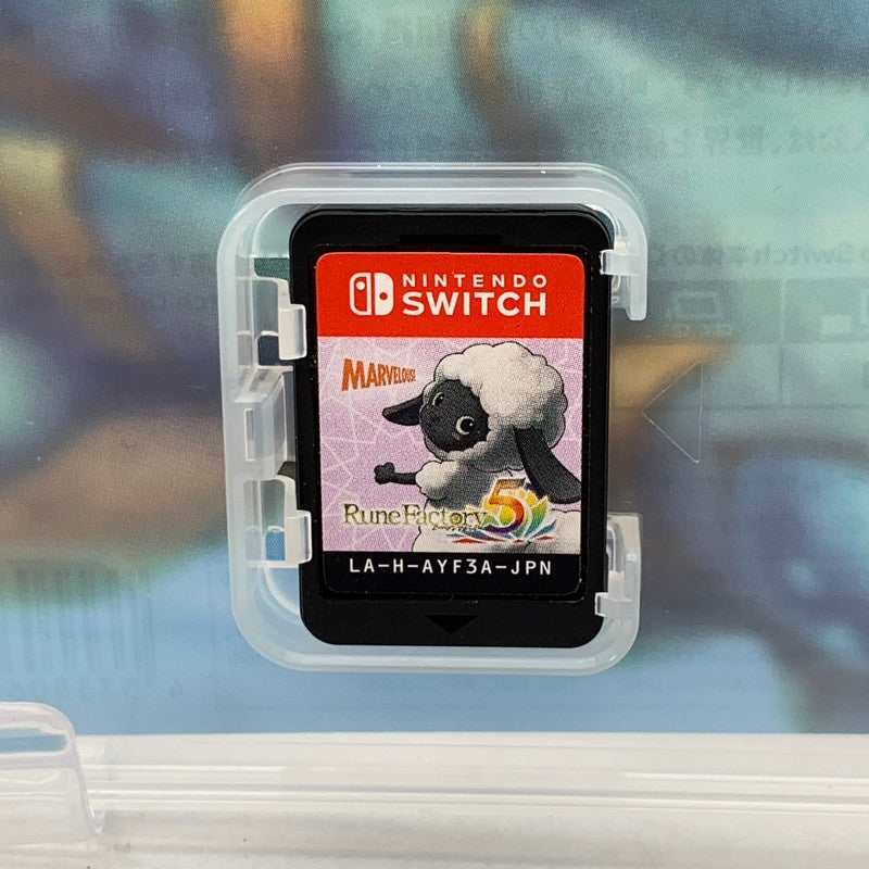 【中古美品】 Nintendo Switch ニンテンドー スイッチ ソフト Rune Factory5 ルーンファクトリー5 [CERO区分_B / 12歳以上対象] 260601-mh-30-fuz 万代Net店