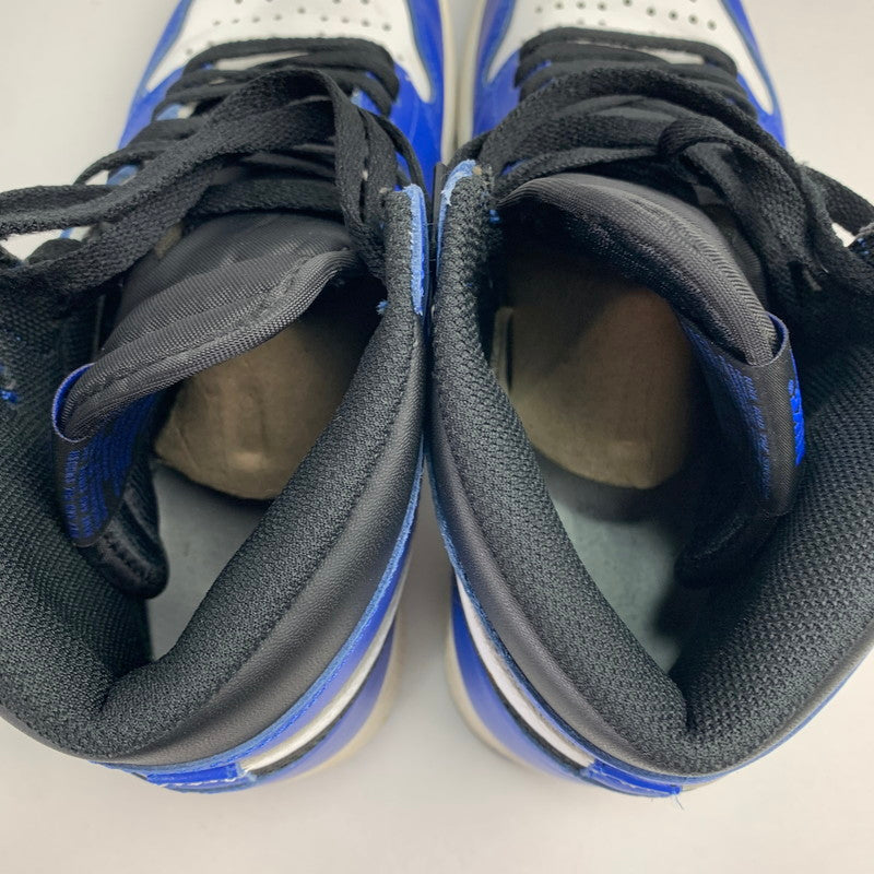 【中古品】【メンズ】  NIKE 555088-403 AIR JORDAN 1 RETRO HIGH OG ”GAME ROYAL” スニーカー 靴 ナイキ 160-250227-st-17-fuz サイズ：27.0cm カラー：ブルー、ホワイト 万代Net店