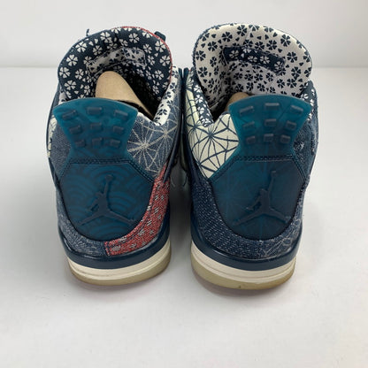 【中古品】【メンズ】  NIKE CW0898-400 AIR JORDAN 4 RETRO SE"SASHIKO" スニーカー 靴 ナイキ 160-250227-st-16-fuz サイズ：27.0cm カラー：インディゴ 万代Net店